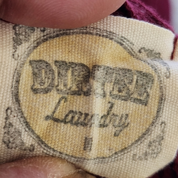 Dirtee Laundry Knit Hoodie Top with Roses on Hood - Picture 5 of 6